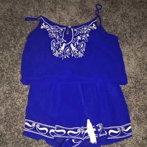 Blue outfit
